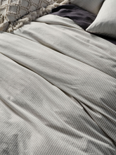 Load image into Gallery viewer, Napier Black Quilt Cover Set