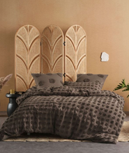 Load image into Gallery viewer, Mocha Quilt Cover Set