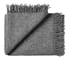 Load image into Gallery viewer, Nevis Throw Rug - Charcoal
