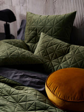 Load image into Gallery viewer, Heath Olive Quilt Cover Set
