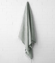 Load image into Gallery viewer, Chambray Linen Throw
