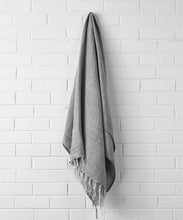 Load image into Gallery viewer, Chambray Linen Throw
